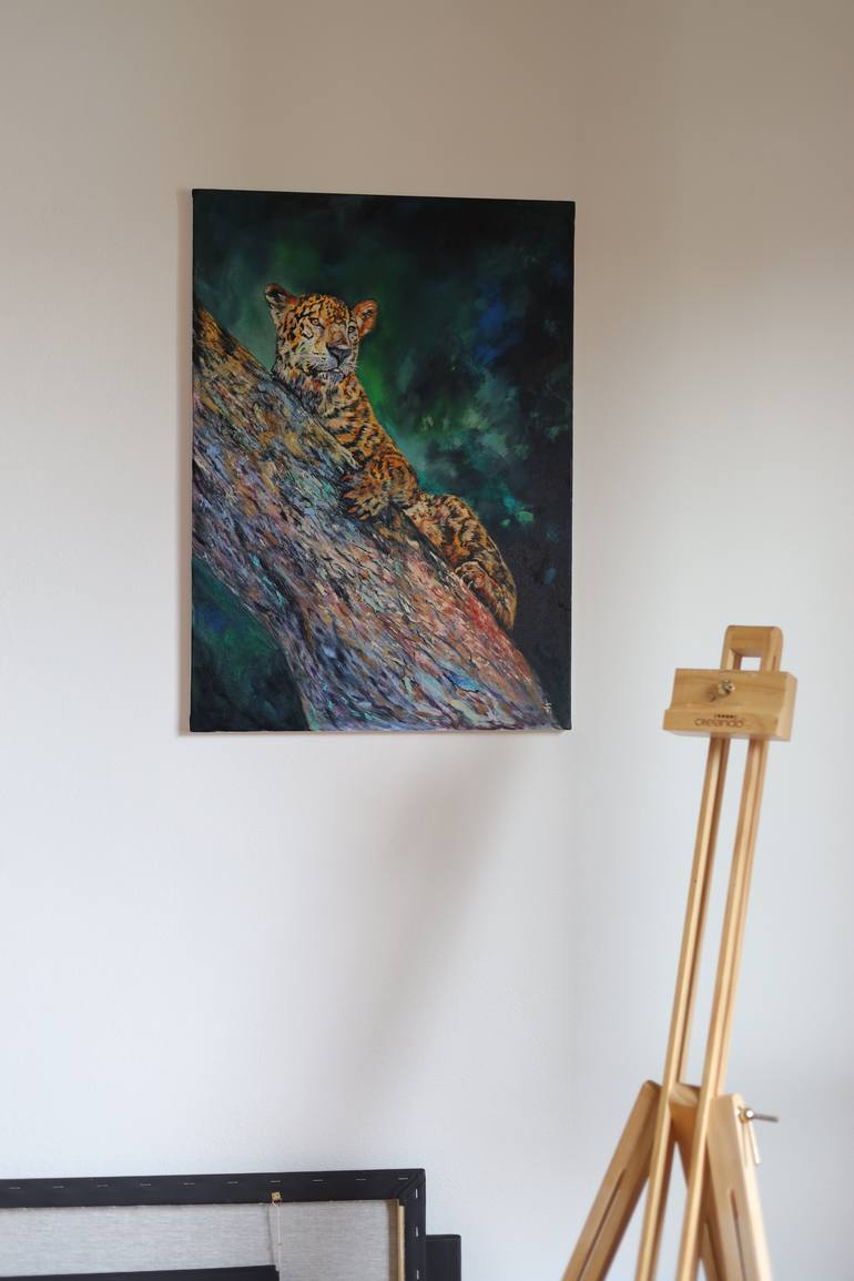 Original Contemporary Animal Painting by Viktoriya Filipchenko