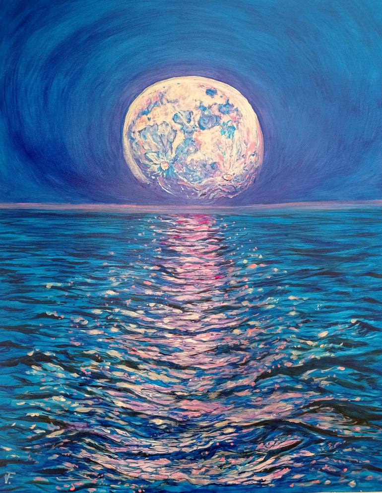 Print of Contemporary Seascape Paintings by Viktoriya Filipchenko