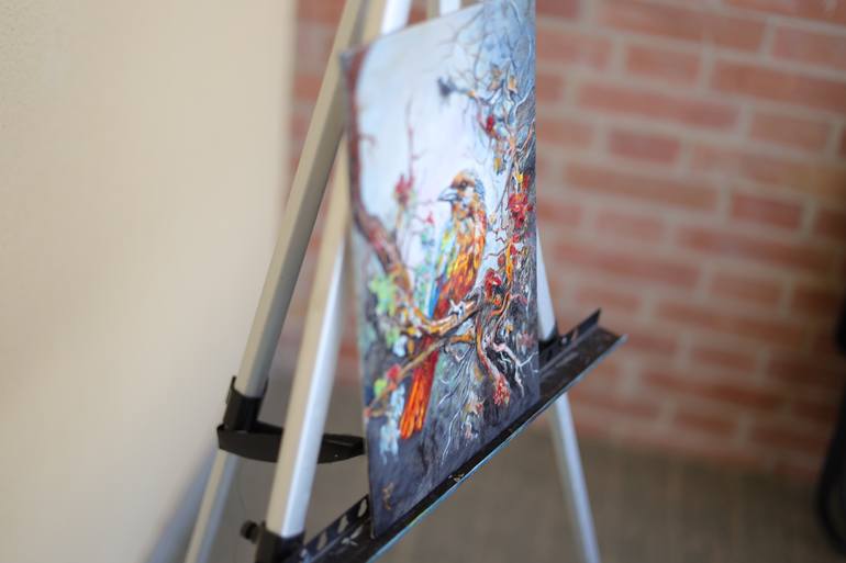 Original Modernism Animal Painting by Viktoriya Filipchenko