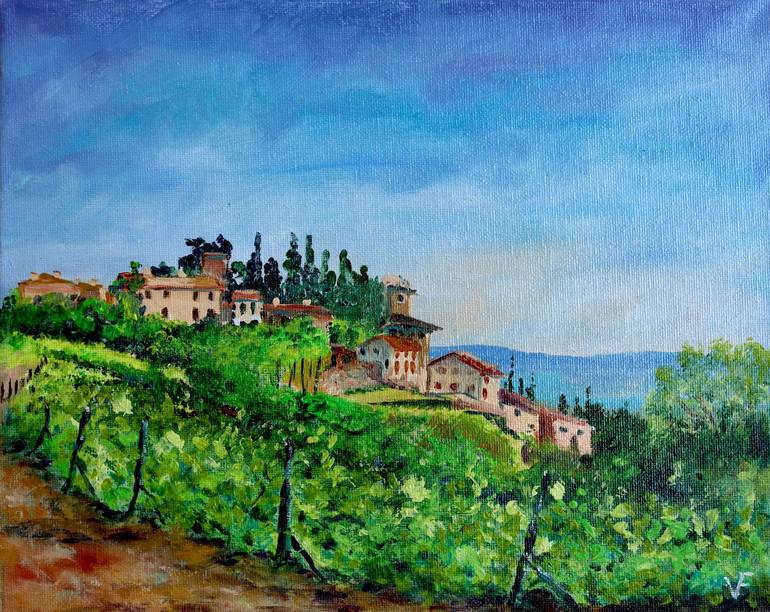 Print of Realism Landscape Paintings by Viktoriya Filipchenko