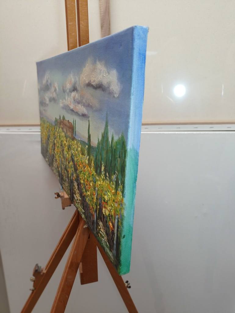 Original Fine Art Landscape Painting by Viktoriya Filipchenko