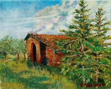 Italian Old Rustic Barn. thumb