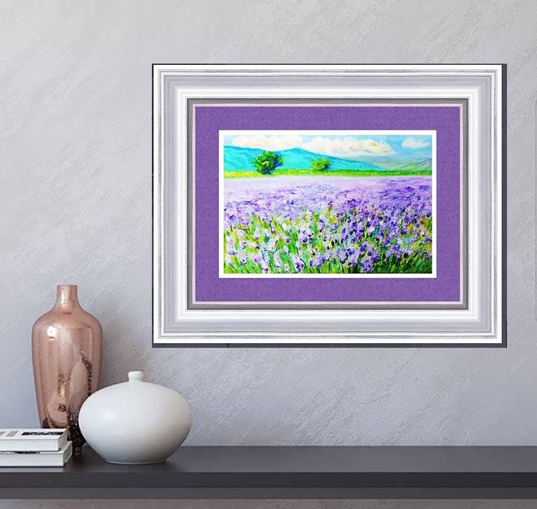 Original Expressionism Landscape Painting by Viktoriya Filipchenko