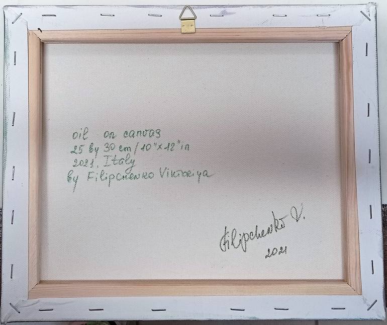 Original Expressionism Landscape Painting by Viktoriya Filipchenko