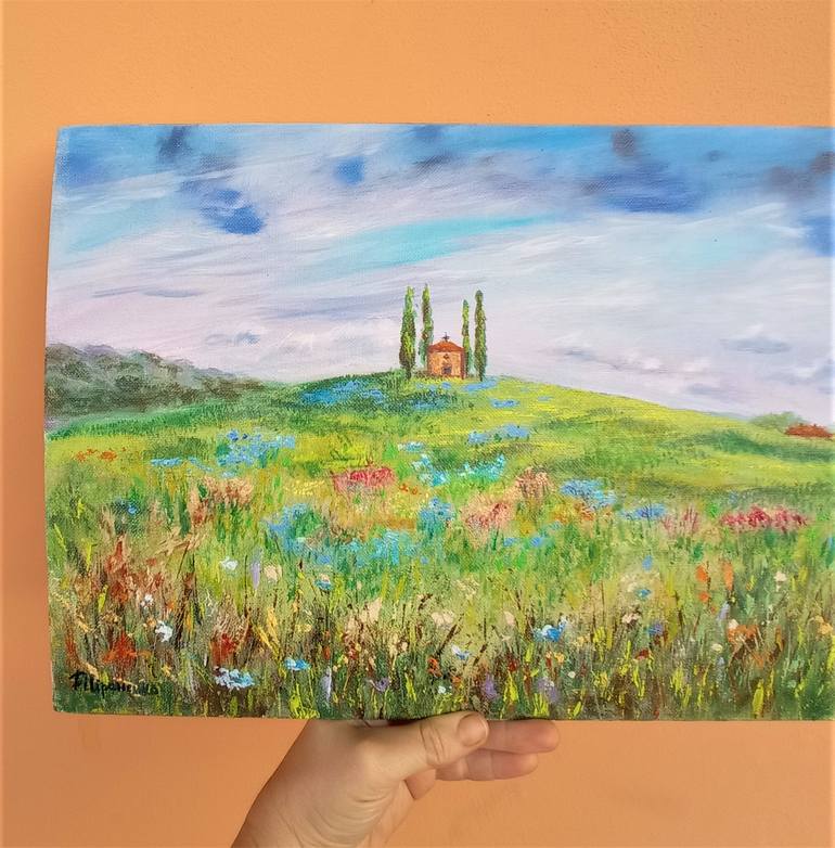 Original Other Landscape Painting by Viktoriya Filipchenko