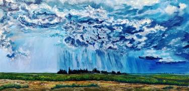 Original Expressionism Landscape Paintings by Viktoriya Filipchenko