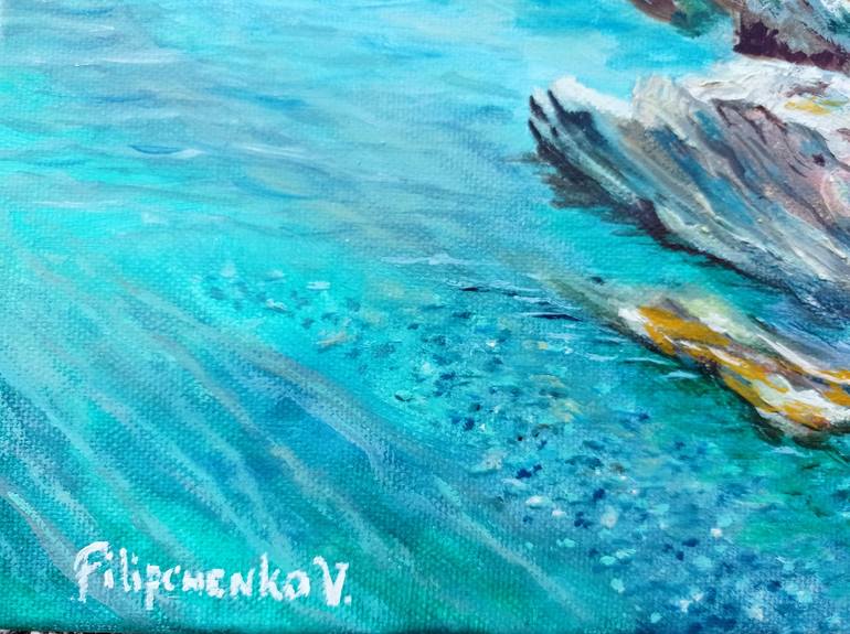 Original Impressionism Water Painting by Viktoriya Filipchenko
