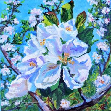 Original Fine Art Floral Paintings by Viktoriya Filipchenko