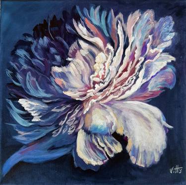 Original Abstract Floral Paintings by Viktoriya Filipchenko