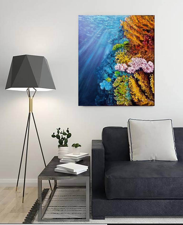 Original Figurative Nature Painting by Viktoriya Filipchenko