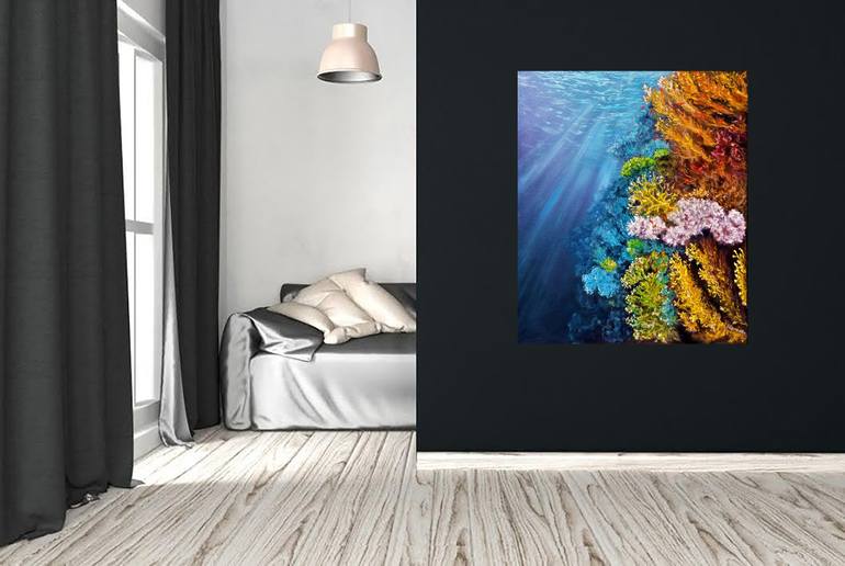 Original Figurative Nature Painting by Viktoriya Filipchenko