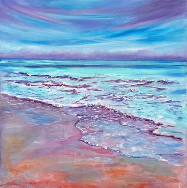 Original Abstract Expressionism Seascape Paintings by Viktoriya Filipchenko