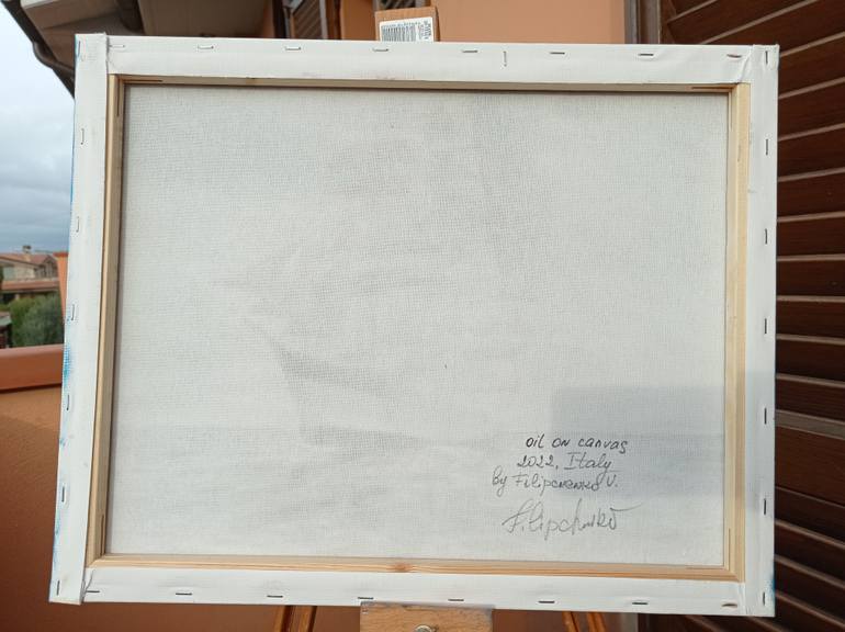 Original Figurative Ship Painting by Viktoriya Filipchenko