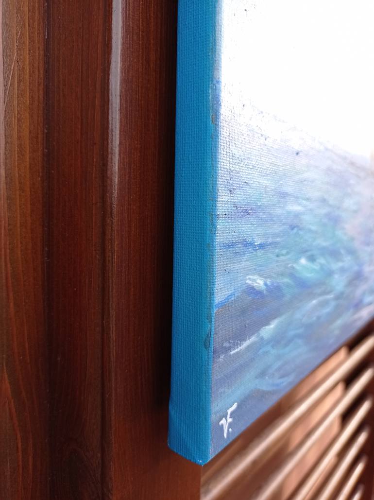 Original Figurative Ship Painting by Viktoriya Filipchenko