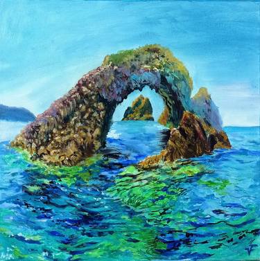 Print of Figurative Seascape Paintings by Viktoriya Filipchenko