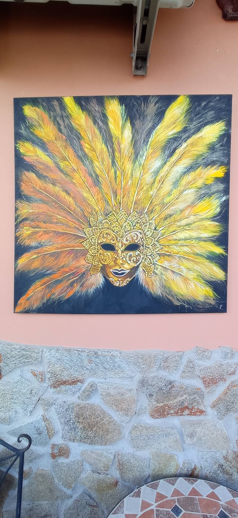 Original Abstract Expressionism Women Painting by Viktoriya Filipchenko