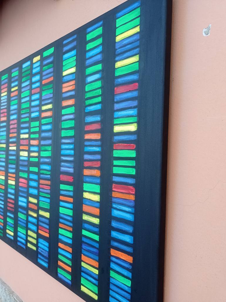 Original Conceptual Abstract Painting by Viktoriya Filipchenko