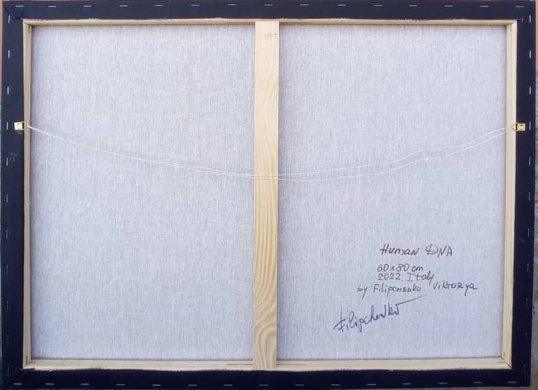 Original Conceptual Abstract Painting by Viktoriya Filipchenko