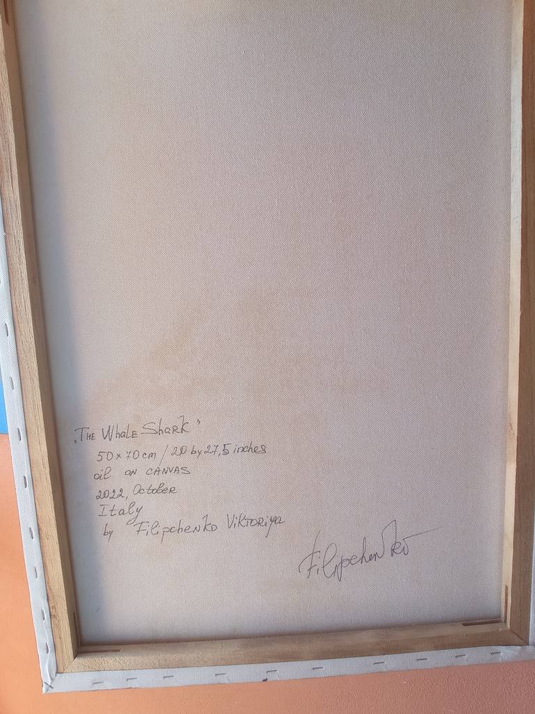 Original Abstract Expressionism Animal Painting by Viktoriya Filipchenko