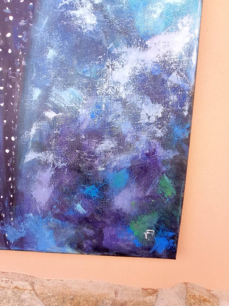 Original Abstract Expressionism Animal Painting by Viktoriya Filipchenko