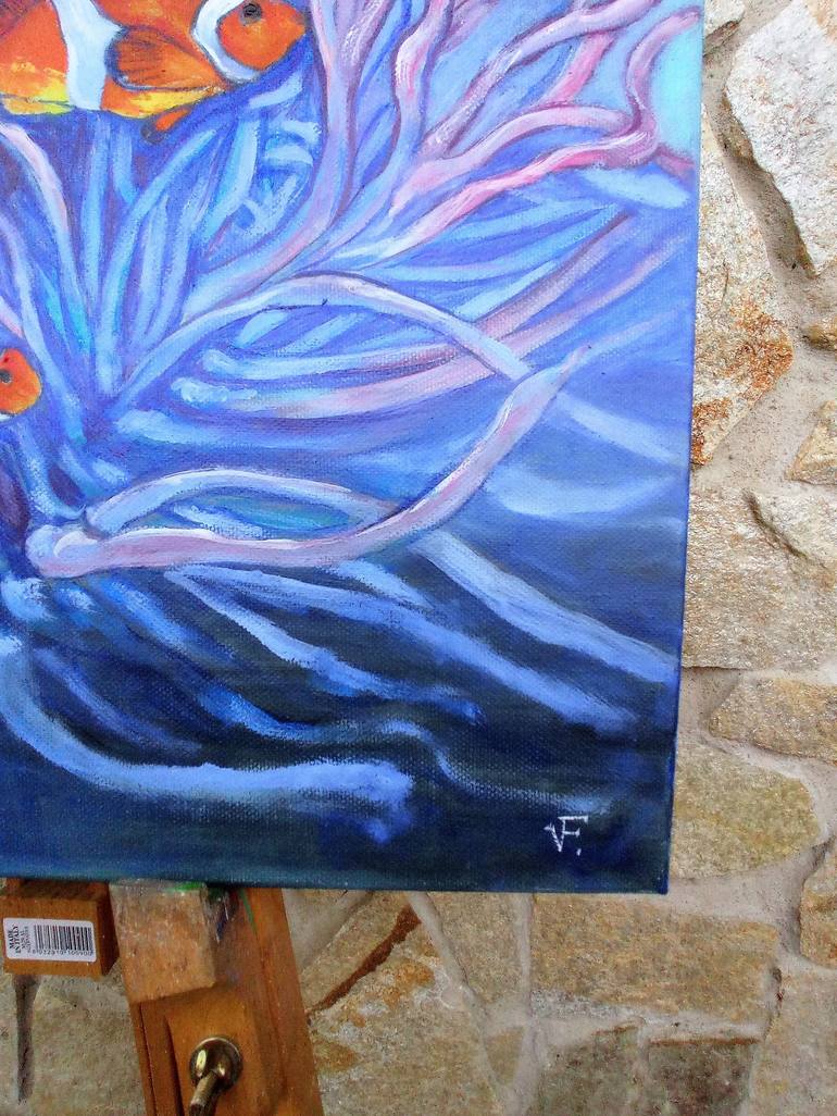 Original Fish Painting by Viktoriya Filipchenko