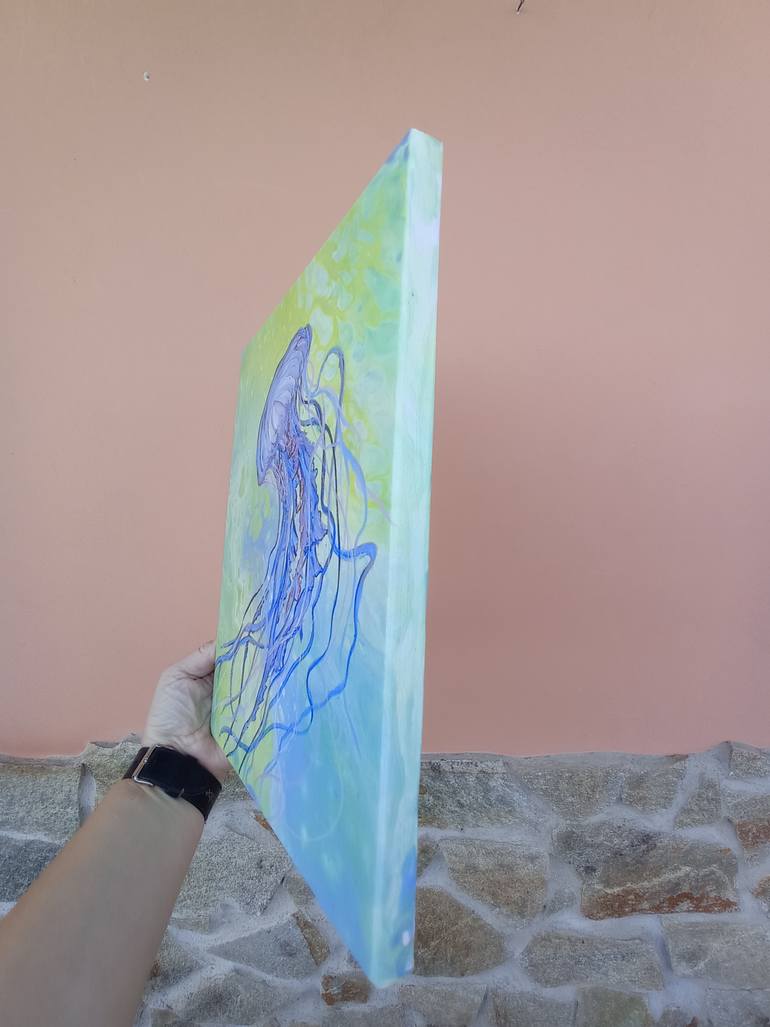 Original Abstract Animal Painting by Viktoriya Filipchenko