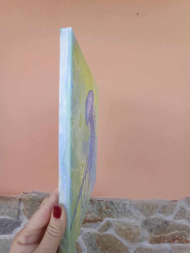 Original Abstract Animal Painting by Viktoriya Filipchenko