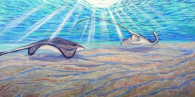 Original Contemporary Animal Paintings by Viktoriya Filipchenko