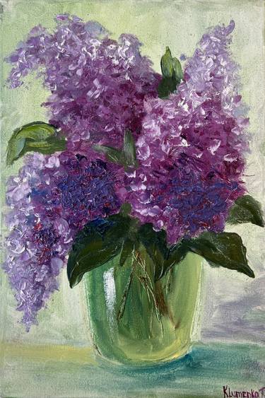 Original Expressionism Floral Painting by Tetiana Klymenko