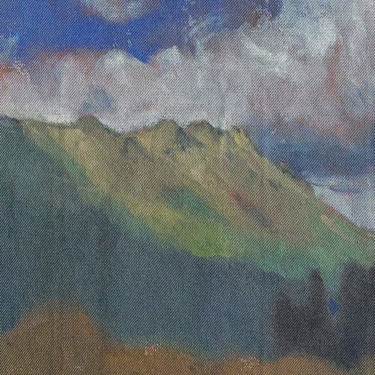 Original Illustration Landscape Painting by Agustin Torri