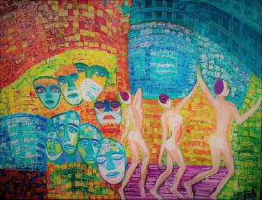Original Culture Paintings by TissA A