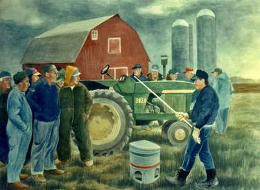 Farm Auction Iowa: The Auctioneer thumb