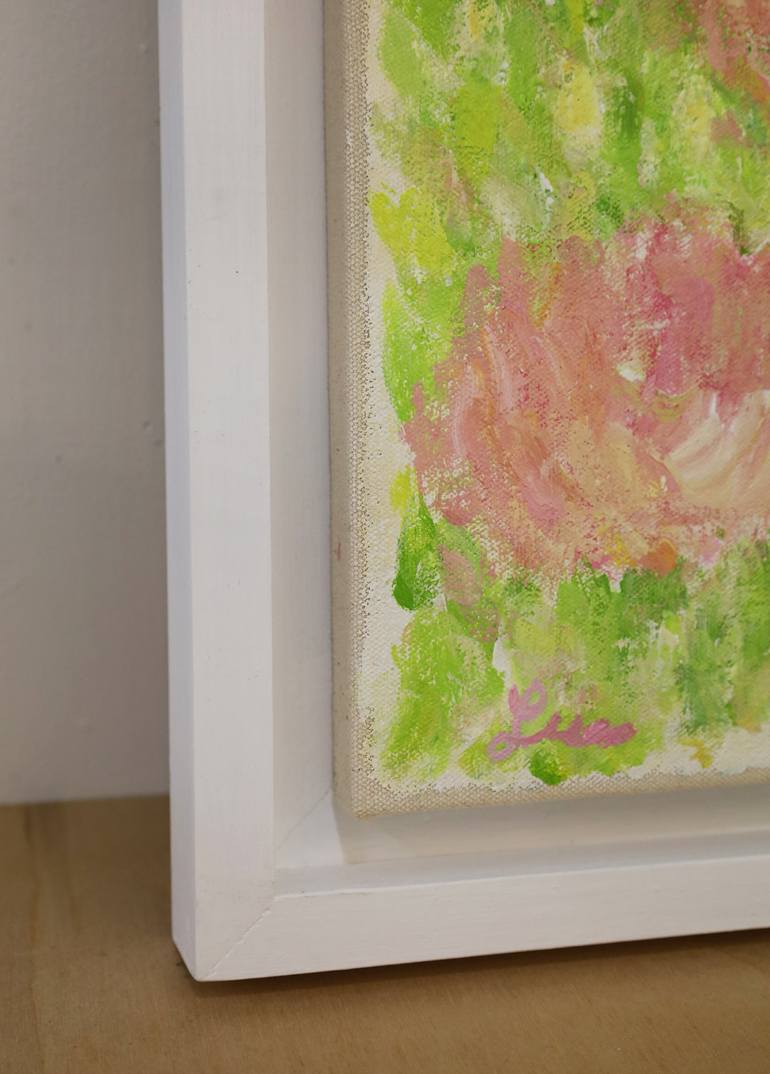 Original Impressionism Floral Painting by Lura von Bangert