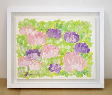 Original Impressionism Floral Paintings by Lura von Bangert