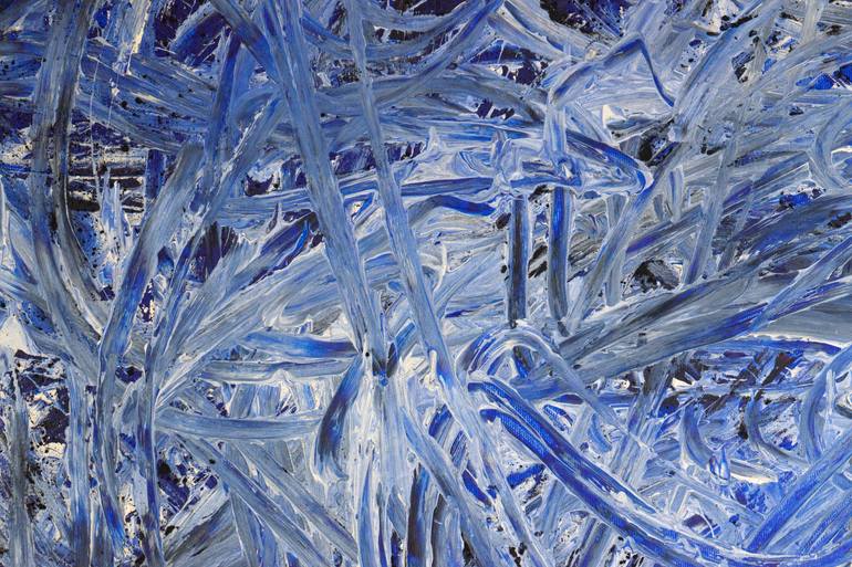 Original Expressionism Abstract Mixed Media by Allen Solano