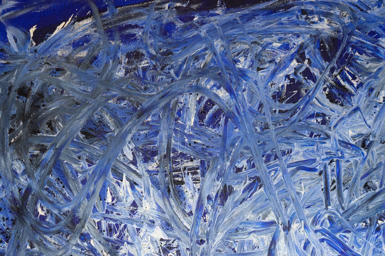 Original Expressionism Abstract Mixed Media by Allen Solano