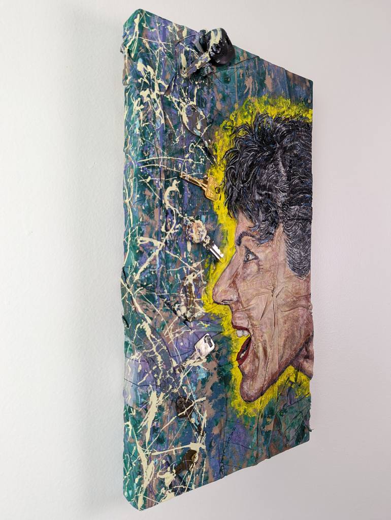 Original Abstract Expressionism Abstract Painting by Greg Hausler