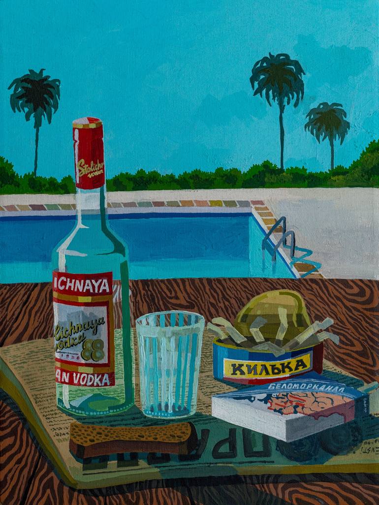 Vodka Painting by Evsti Evsti | Saatchi Art