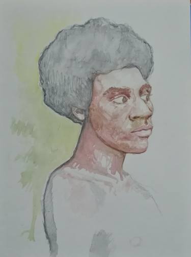 Retrato de mujer negra thumb