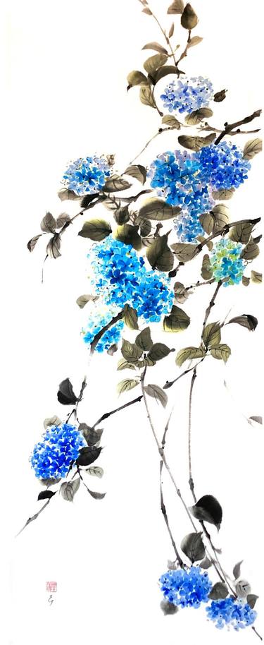 Original Floral Paintings by Ellada Saridi
