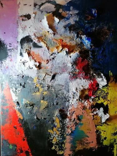Original Abstract Painting by Domenica Galtieri