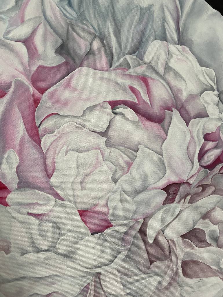 Original Realism Floral Painting by Sofiia Kharenko