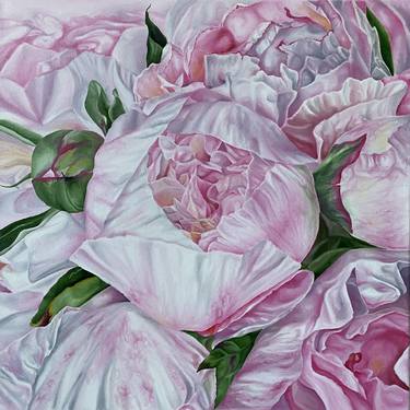 Print of Realism Floral Paintings by Sofiia Kharenko