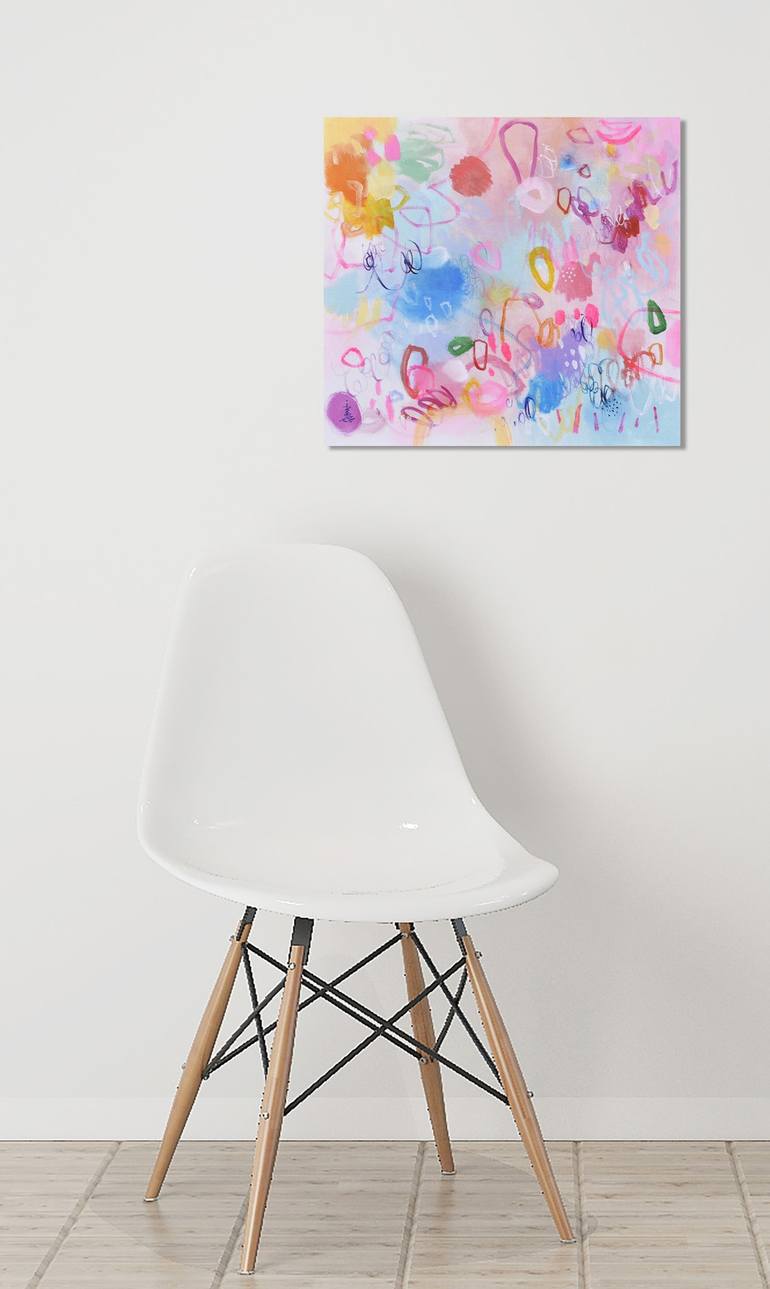 Original Abstract Painting by Misako Chida