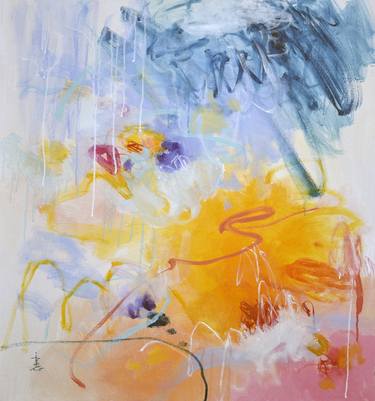 Original Abstract Paintings by Misako Chida