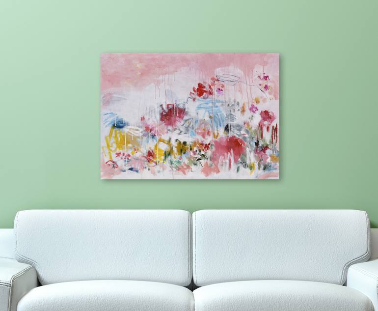 Original Abstract Painting by Misako Chida