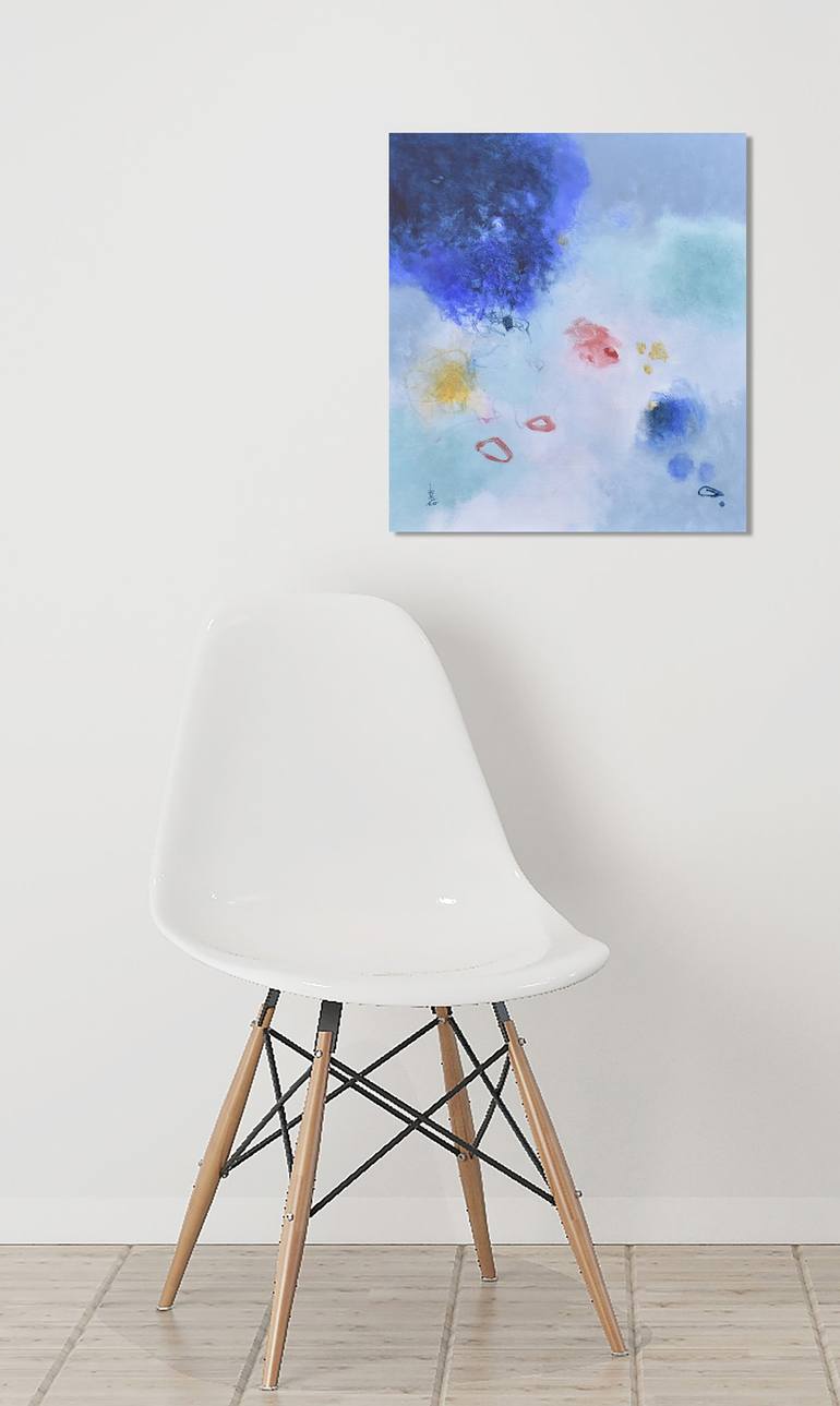 Original Abstract Painting by Misako Chida