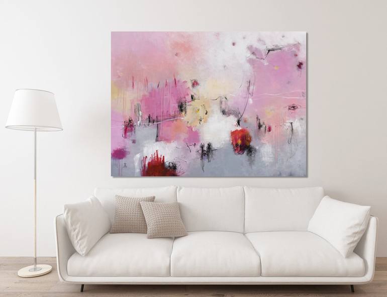 Original Abstract Painting by Misako Chida