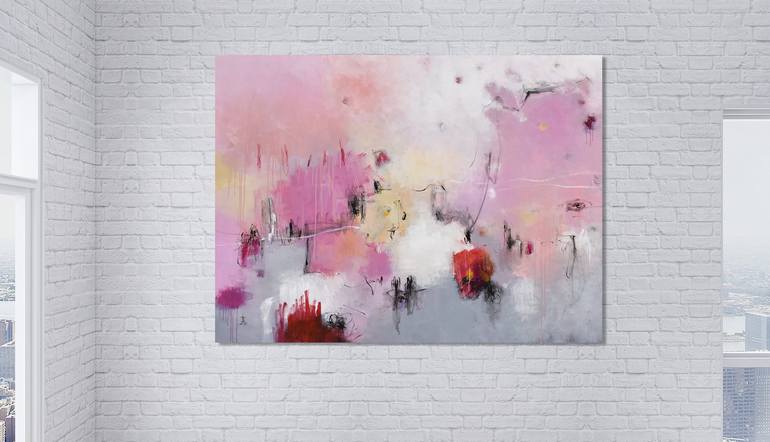 Original Abstract Painting by Misako Chida