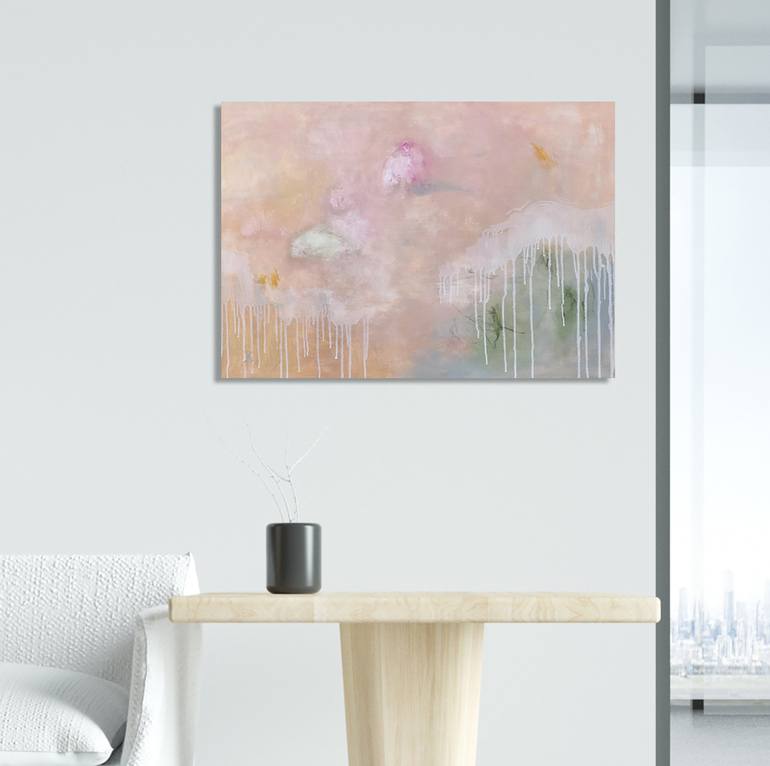 Original Abstract Painting by Misako Chida